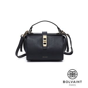 Bolvaint The Eloise Noir Clasped Bag